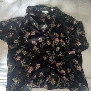 Vince Silk Top-Size Medium